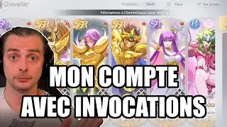 Saint Seiya EX &ndash; Mon compte opti + astuces indispensables (invocations &agrave; la fin !) 🔥