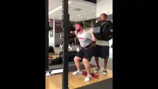 250 kg/550 lbs. Squat x3 John William Durmon