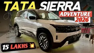 New 2026 Tata Sierra Adventure | Full Detailed Review | Features, Price & Pros & Cons