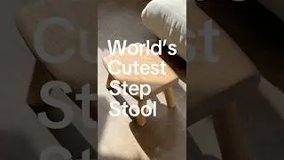 Show me a 4 legged solid white oak step stool that is cuter, I&rsquo;ll wait. #furnituredesign