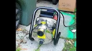 Shallow well jet pump / Garden pump  first test run  Part 1 #garden #gardening #microirrigation