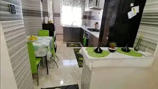 اضافة اللون الاخضر للمطبخ