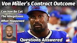 The Fallout! Can Buffalo Get Out of Von Millers Contract?   #BuffaloBills #buffalobillsnews