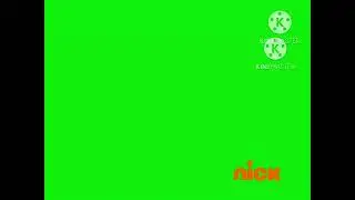 Nickelodeon Screen Bug (US/UK) Ball Orange Green screen 