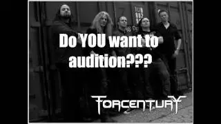 FORCENTURY SEEKS SINGER