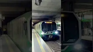 Leonardo train arrives at Garibaldi FS station of Milan Metro 🇮🇹