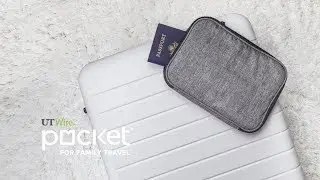 Pocket for Family Travel Cable Organizer | UT Wire