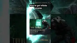 How to get infinite arcanes