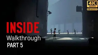 INSIDE Gameplay Walkthrough Part 5 ENDING (4K 60FPS | No Commentary) | Silent PC Gaming |