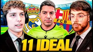 11 IDEAL (REAL MADRID) vs. 11 IDEAL (BARCELONA) ft. LA COBRA - CON ARBITRAJE: QUIEN SABE DE FUTBOL?