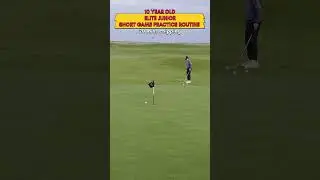 10 YEAR OLD GOLFER ELITE JUNIOR SHORT GAME PRACTICE SESSION.. 90MINS