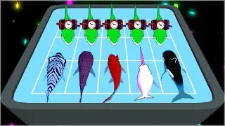 I Evolve Sharks to MAX LEVEL! - Merge Sharks (New Update)