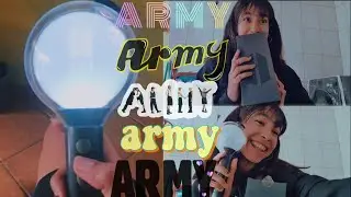 minha army bomb chegou!!!!!!!!!,unboxing da minha army  bomb,feliz aniversário army