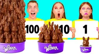 100 Couches de Nourriture Défi | Recettes Alimentaires Amusantes par BooGaGa