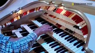 Wurlitzer Organ At Saltaire. October 2021.