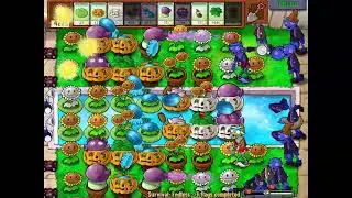 Plants vs Zombies Survival Endless Part 1 1-100 Flags