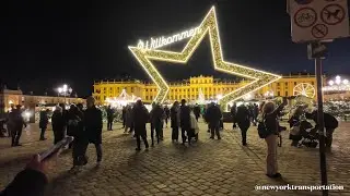 🎄Sch&ouml;nbrunn Palace Christmas Market Tour 🎁 | Vienna (Wien) Austria | December 2024