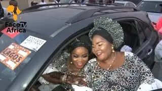 MOMENT YETUNDE WUNMI SET HER EYES ON HER NEW LEXUS 350 AT HER 60TH BIRTHDAY