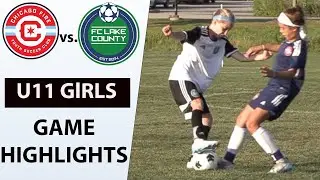 Chicago Fire vs. FC Lake County - U11 Girls Soccer Game Highlights [August 27 2023]
