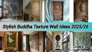 Gautam Buddha Wall Texture Design 2025/26  Elegant Buddha Texture for Interiors @Doleconstructiion 