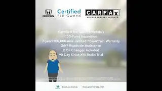 Ray Laks Honda Has a Wide Selection of Sale Prices Certified Pre-Owned Hondas!