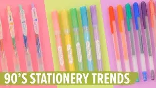 90's Stationery Trends: Top 9 Picks