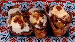 Recipe: Thick cut apple pie French toast a la mode