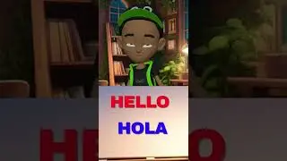 Learning Spanish and English ! #spanish #learn #kids #children #learn #education #fun