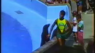 Marineland cz.1 - Hiszpania 1996. Pokaz fok i delfinów.