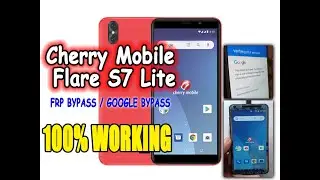 CHEERYMOBILE FLARE S7 LITE frp/Google bypass 100% working No PC