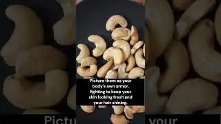 Cashew Nuts Are Good For Skin And Hair #shorts