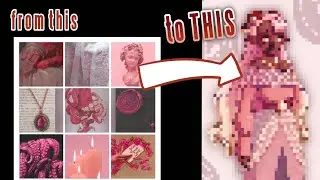 Designing a Character From a Moodboard- Speedpaint