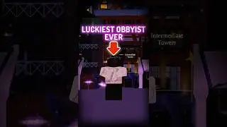 He became the LUCKIEST obbyist on Roblox...