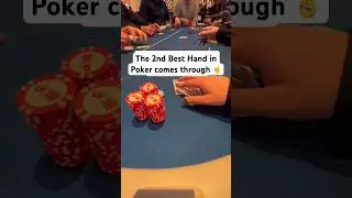 Big Pot with Pocket Kings out of position #poker #livepoker #pokergame #pokernight