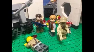 WW2 Lego Stopmotion [Battle for town square] (Not based on real events)