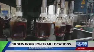 New additions boost Kentucky Bourbon Trail to 68 stops