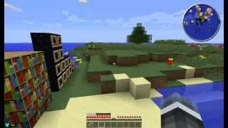Minecraft мод 5 :DamageIndicators + ArmorStatusHUD Mod