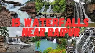 Top 15 Waterfalls near Raipur | Underrated Waterfalls in Raipur
