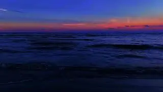 Ocean Background Waves Sound for Sleep | Soft Ocean Night