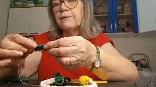 Como ficou linda essa ab&oacute;bora chaveiro. Moranguinha de Feltro | Artesanato Passo a Passo