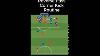 reverse pass corner kick return