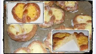 Puddingbrezel rezept/Vanille Pudding/Simpel sehr Einfach und Lecker