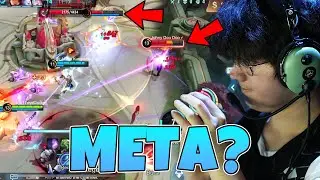 Testing New MM Ixia vs STRONG 5 Man | Mobile Legends