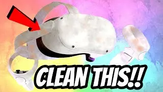 Your Quest 2 strap is DIRTY! Let's Clean!