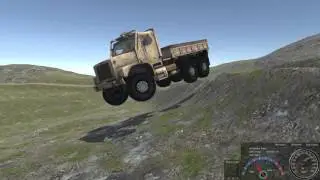 Unity Realistic Vehicle Physics - Softbody Tire Physics Test 2