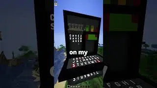 Minecraft Word Wordle 3