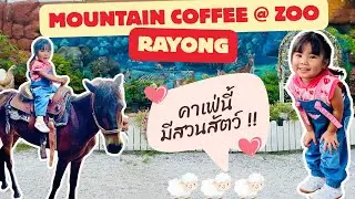 EP.12 Mountain Coffee @ Zoo จ.ระยอง คาเฟ่ ร้านอาหาร สวนสัตว์ ครบในที่เดียว | Travel with Layn
