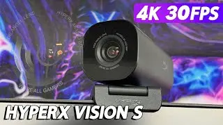 HyperX VISION S 4K 30FPS WEB CAM - Review
