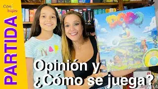 Dodo (Devir) Partida, Opinión y ¿Cómo se juega? [Memory / Tiempo Real / Cooperativo]