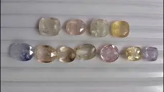 Multi sapphire gemstones #gemsnjewellery #viralvideo #miltisapphire #ringsize #shorts #ovelshipe